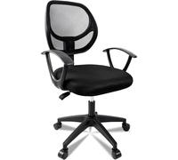 T-LoVendo TLV-AM-OPC5 Silla de Oficina Giratoria Ajustable con Reposabrazos Escritorio Sillon Despacho