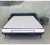 T-ORMU Colchon para Sofa Cama 120x190 Viscolastica Pluma - Altura 14 CM - Colchón Plegable para Sofá de Sistema Italiano - Colchones Sofá Cama - Sofa NO Incluido