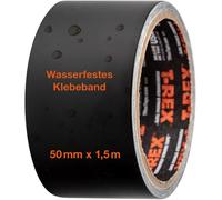 T-Rex 827-00 Cinta impermeable - Cinta de reparación impermeable y resistente a la intemperie para fijar y sellar - 50mm x 1,5m