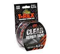 T-REX Clear cinta adhesiva transparente Reparación cinta para la reparación rápida 48 mm x 8.2 m