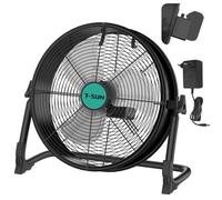 T-SUN 12” Ventilador de Suelo Compatible con Batería Makita/Adaptador de CA