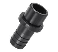 TA-Vigor - Adaptador de tubo recto de PVC de 16 mm x 20 mm, conector de manguera para manguera de agua, riego, jardín, tuberías de fontanería, 1 unidad, color negro