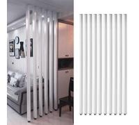 Tabique Divisor de ambientes de Piso a Techo, Separador de Listones de Aluminio, Columna divisoria de decoración Moderna para Pasillo, baño, Cocina y apartamento