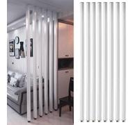 Tabique Divisor de ambientes de Piso a Techo, Separador de Listones de Aluminio, Columna divisoria de decoración Moderna para Pasillo, baño, Cocina y apartamento