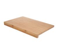 Tabla cortar cocina fabricada en madera de bambu 100% con borde 46x30,