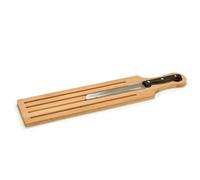 Tabla cortar pan asa bambu y cuchillo colección KINVARA