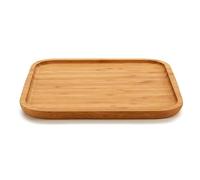Tabla cuadrada mediana bambu aperitivo 2 colección KINVARA