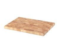 Tabla de cortar 30 x 21 cm, marrón, árbol del caucho, Continenta