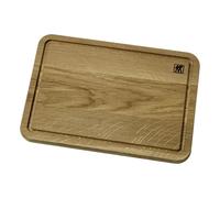 Tabla de cortar 35 x 25 cm, marrón, madera de roble, Zwilling