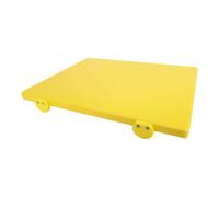 Tabla de Cortar Colorido 60x40 IN Polietileno Con Sujetadores Para Pan Carne