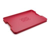 Tabla de cortar CUT&CARVE 60207 41 x 29 cm, rojo, plástico, Joseph Joseph