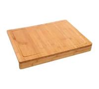 Tabla de Cortar de Bambú Factory Cuadros - Modelo XL - Ecológica - 45 X 34 Cm