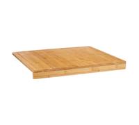 Quttin – Tabla de cortar bambú con borde 35×25×1,2 cm – Multicolor