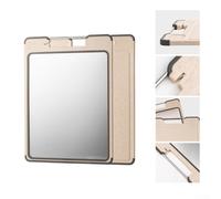 Tabla de cortar de doble cara hecha de paja de grano y acero inoxidable, cuenta con molinillo de ajo integrado y afilador de cuchillos, diseño higiénico para tareas diarias de cocina, 34,8 x 25 cm