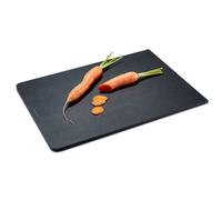 Tabla de cortar DURACORE 34 x 24 cm, negro, madera, Continenta