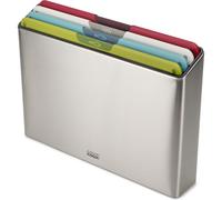 Tabla de cortar FOLIO ICON 60226 34 x 24 cm, juego de 4 piezas, plástico/acero inoxidable, Joseph Joseph