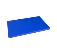 Tabla de cortar Hygiplas gruesa y de baja densidad, color azul, 20 x 450 x 300 mm