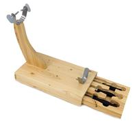 Tabla de cortar para jamón, con cajón para cuchillos