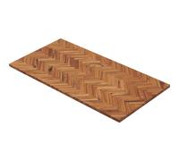 Tabla de cortar y servir SILD 49 x 24 cm, madera, oscuro marrón, Fritz Hansen