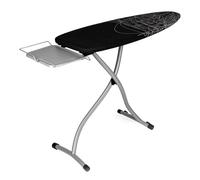 Tabla de Planchar Grande y Profesional | 130x47 cm | Plegable y Robusta | Altura Ajustable con Ruedas | Superficie XXL Ancha | Estable | ideal Centros de Planchado | Fabricada en Europa