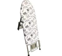 Tabla de planchar tabla de planchar multifuncional mesa planchar plegable soporte plancha tabla de planchar grande Estante de escritorio de carga extra fuerte con tabla de planchar con escalera ( Colo