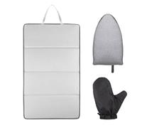 Tabla De Planchar - Tablero De Vapor Portátil para Puertas - Alfombrilla Vapor con Guantes para Viaje, Vestido, Traje, Camisa, Encimera, Cama, Lavandería, Ropa, Hogar, Comercial, Residencia, Hotel