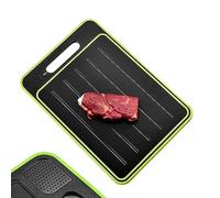 Tabla para Descongelar Alimentos + Tabla de Cortar (4 en 1) NK - Descongelar, Cortar, Rallador Especias y Afilador Cuchillos, Antiadherente y Antideslizante, 36.5 x 25 x 1cm (Apta para Lavavajillas)