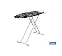 Tabla planchar 125x41cm modelo tivoli negra