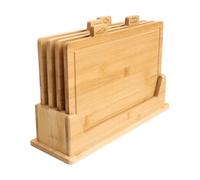 Tablas de cortar para cocina, de madera, etiquetadas, para almacenamiento | Juego de tablas de cortar seguras para cocina, pescado, frutas, verduras, pan, queso, mostrador del hogar, restaurante
