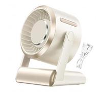 Table Fan 100-Speed Powerful Cooling - Portable Personal Desk Fans Small | Personal Desk Fans Small Quiet for Home Kitchen School Dorm | Camping Travel Outdoor Summer Beach Picnic Road Trip Table Fan
