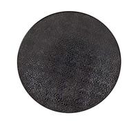 TABLE PASSION - Plato de postre Vesuvio negro 21 cm (juego de 6)