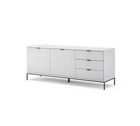 Tablero Bajo Eliza 150 X 60 Cm Con 3 Cajones, 2 Puertas Vicco