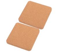 Tablero de Corcho Khaki 6x6 Pulgadas sin Marco 2 Piezas