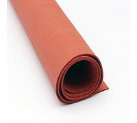Tablero de Espuma de Silicona, Placa de losa de Espuma de Silicona, Manta de Aislamiento térmico, Color Rojo, 1 Unidad(230 X 150mm,8mm)
