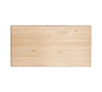 Astigarraga Tablero de madera maciza de pino para escritorio Kit Line 140x70 cm 3 cm grosor Beige