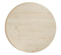 Tablero de mesa de pino redondo (Pino, Marrón)