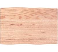 Tablero de mesa, tablero de repuesto, tablero para escritorio, tablero de madera, tablero de mesa, pieza de repuesto para mesa de comedor, mesa de jardín, mesa de centro, 60x40x4 cm, madera maciza de 