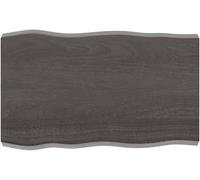 Tablero de mesa, tablero de repuesto, tablero para escritorio, tablero de madera, tablero de mesa, pieza de repuesto para mesa de comedor, mesa de centro, mesa de jardín, 80x50x6 cm, madera maciza de