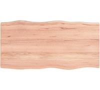 Tablero de mesa, tablero de repuesto, tablero para escritorio, tablero de mesa, pieza de repuesto, tablero de madera para mesa de comedor, mesa de centro, mesa de jardín, 100x50x6 cm, madera maciza de