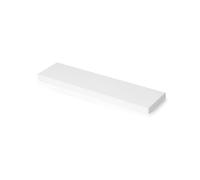 Tablero para baldas de estante, 600x200mm, espesor 30mm, madera, pintado blanco