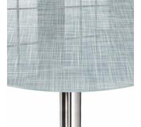 Tablero para Mesa ø 100 cm | Estampado Decorativo | Tela gris | Restyling de Muebles | Bordes Pulidos | para Mesa de Comedor, Salón y Oficina | Vidrio Templado