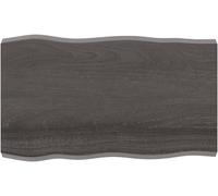 Tablero para mesa, tablero para escritorio, tablero para mesa, tablero de repuesto, pieza de repuesto, tablero de madera para mesa de comedor, mesa de centro, mesa de jardín, 100x60x6 cm, madera maciz