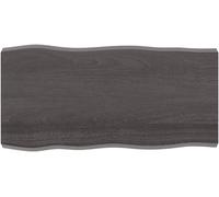 Tablero para mesa, tablero para escritorio, tablero para mesa, tablero de repuesto, pieza de repuesto, tablero de madera para mesa de comedor, mesa de centro, mesa de jardín, 100x50x6 cm, madera maciz