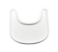 Tablero para silla alta Stokke Tripp Trapp, bandeja para silla alta, juego de mesa para silla alta PP, juego de mesa para silla alta, 42 x 42 cm (blanco)