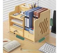 Tabletop Storage Box, File Box, Desktop Storage Rack, Desk Shelf, Document Storage Case, Multi-functional, Desktop Shelf, Tabletop File Rack, Desktop Storage Box, Colora, Document Rack, A4