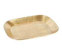 Tablett Serviertablett Kerzentablett Dekotablett De Aluminio Dorado Oriental