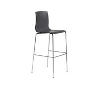 Taburete 4 Patas Apilable Sin Brazos Scab Alice 2575 81 Antracita