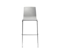 Taburete 4 Patas Apilable Sin Brazos Scab Alice 2575 IG 82 Gris claro