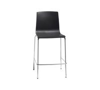 Taburete 4 Patas Apilable Sin Brazos Scab Alice 2576 81 Antracita