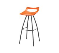 Taburete 4 Patas Sin Brazos Scab Diablito 2291 VA 30 Naranja